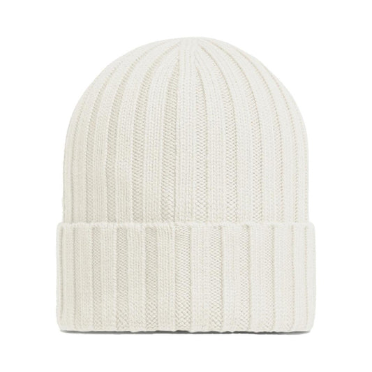 Moncler Ribbed Beanie in WhiteHatsMonclerDPUS Designer Outlet8050592606601UNIMoncler Ribbed Beanie in White
