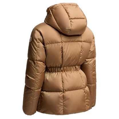 Moncler Women's Agneux Quilted Hooded Short Down Jacket in BeigeCoats & JacketsMonclerDPUS Designer Outlet80538133033961Moncler Women's Agneux Quilted Hooded Short Down Jacket in Beige