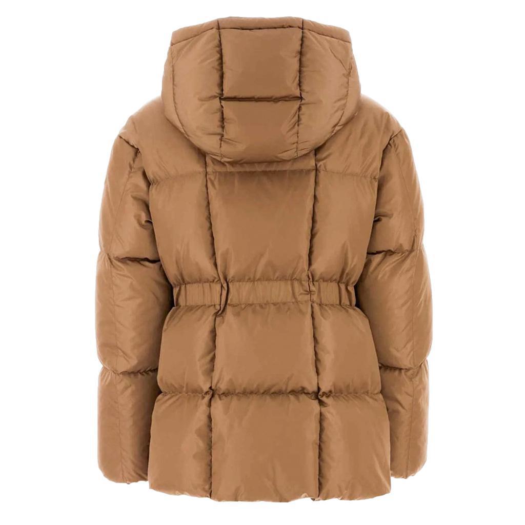 Moncler Women's Agneux Quilted Hooded Short Down Jacket in BeigeCoats & JacketsMonclerDPUS Designer Outlet80538133033961Moncler Women's Agneux Quilted Hooded Short Down Jacket in Beige