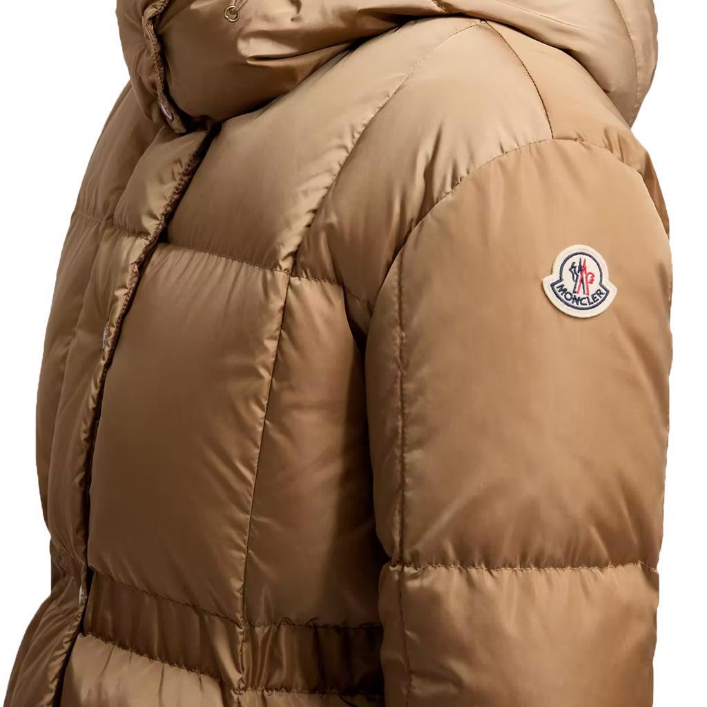 Moncler Women's Agneux Quilted Hooded Short Down Jacket in BeigeCoats & JacketsMonclerDPUS Designer Outlet80538133033961Moncler Women's Agneux Quilted Hooded Short Down Jacket in Beige