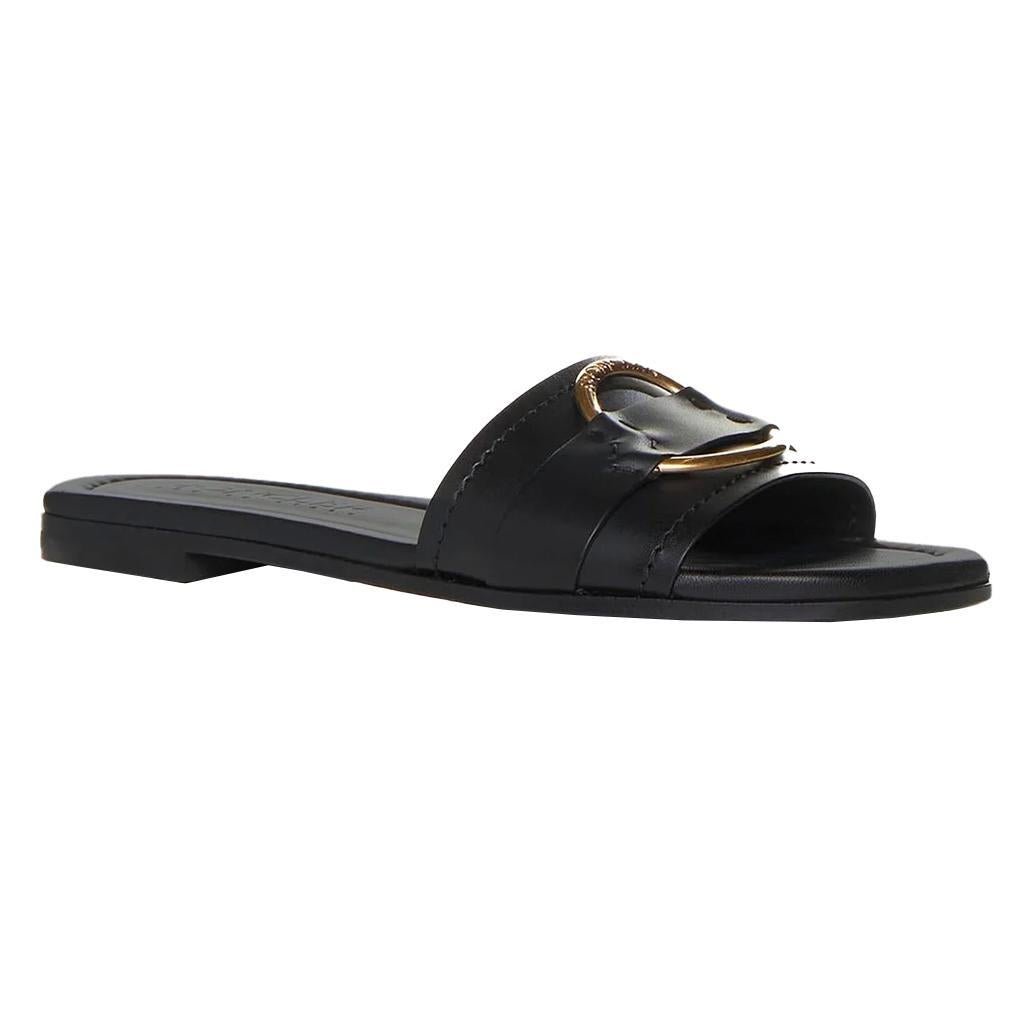 Moncler Women's Bell Slide in BlackSandalsMonclerDPUS Designer Outlet20300121281805572440775036Moncler Women's Bell Slide in Black