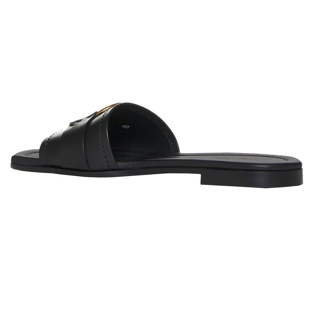 Moncler Women's Bell Slide in BlackSandalsMonclerDPUS Designer Outlet20300121281805572440775036Moncler Women's Bell Slide in Black