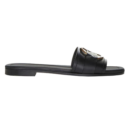 Moncler Women's Bell Slide in BlackSandalsMonclerDPUS Designer Outlet20300121281805572440775036Moncler Women's Bell Slide in Black
