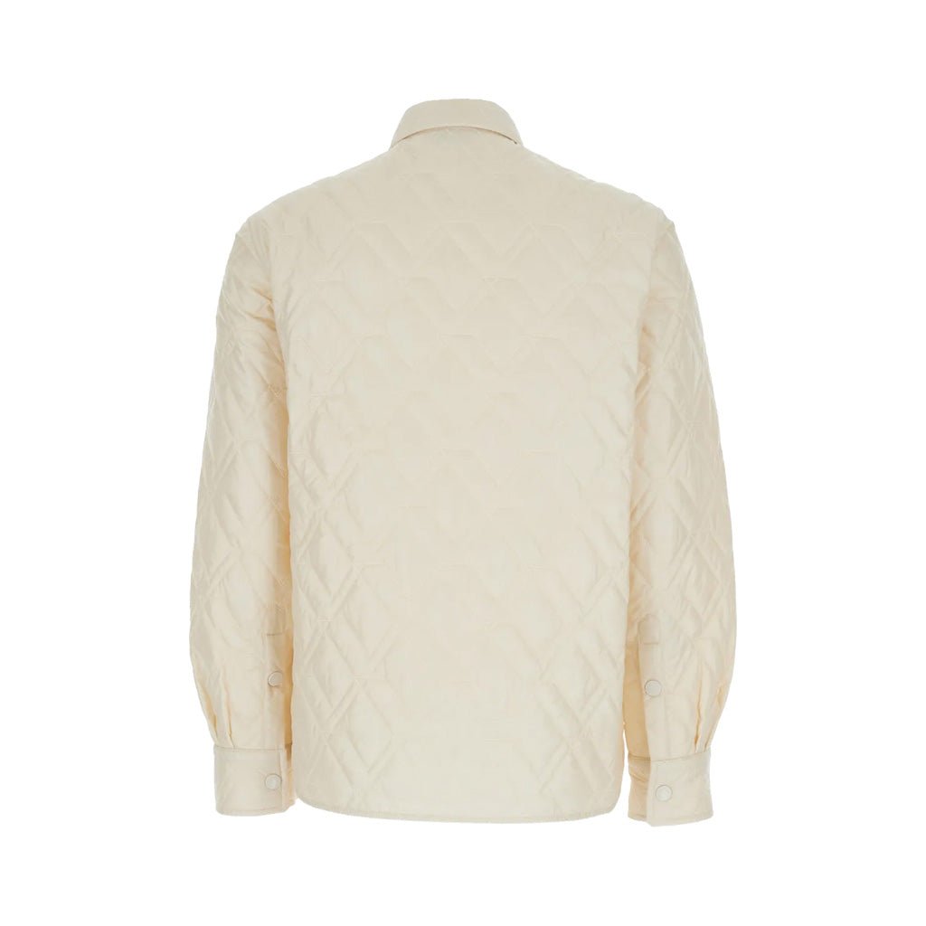Moncler Women's Diamond Quilted Padded ShirtOvershirtMonclerDPUS Designer OutletL10932F00001788UY-52-408053813606855Ivory40Moncler Women's Diamond Quilted Padded Shirt