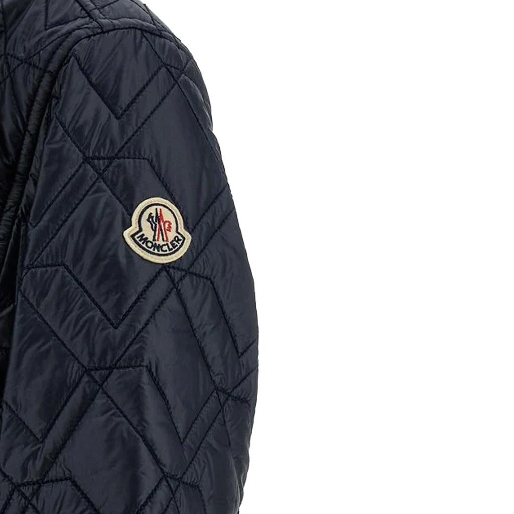 Moncler Women's Diamond Quilted Padded ShirtOvershirtMonclerDPUS Designer OutletL10932F00001788UY-778-408053813606732Blue40Moncler Women's Diamond Quilted Padded Shirt