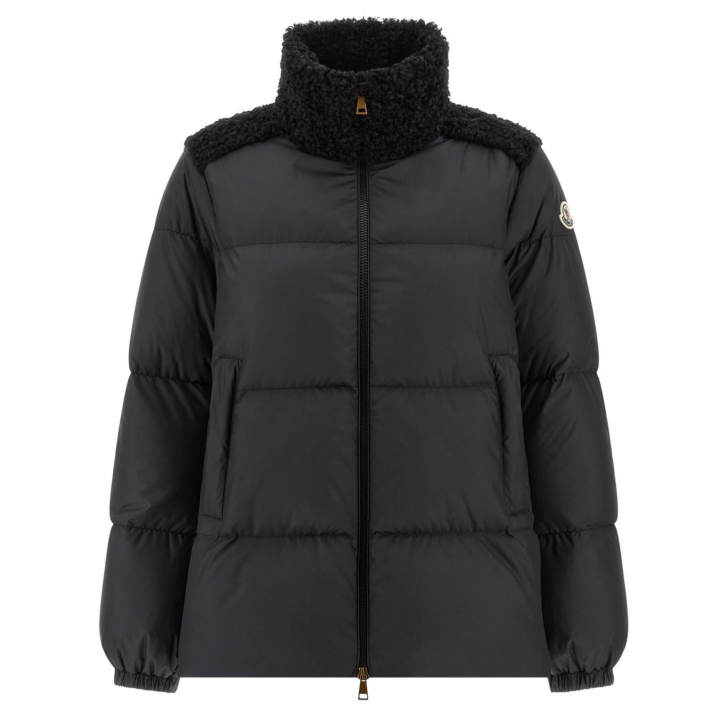 Moncler Women's Esnaie Teddy - Trimmed Short Down Jacket in BlackCoats & JacketsMonclerDPUS Designer Outlet2030012115680538132741222Moncler Women's Esnaie Teddy - Trimmed Short Down Jacket in Black