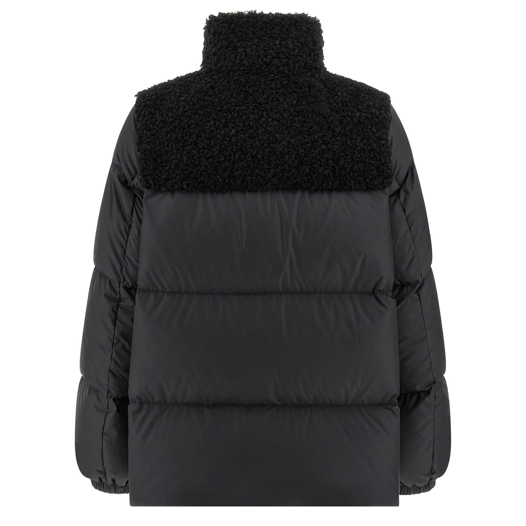 Moncler Women's Esnaie Teddy - Trimmed Short Down Jacket in BlackCoats & JacketsMonclerDPUS Designer Outlet2030012115680538132741222Moncler Women's Esnaie Teddy - Trimmed Short Down Jacket in Black