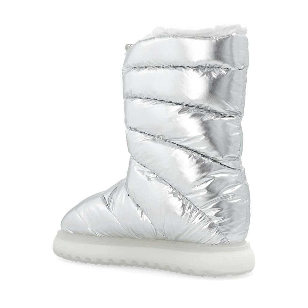 Moncler Women's Gaia Pocket Mid Nylon Padded Boots in SilverShoesMonclerDPUS Designer Outlet805387591229136Moncler Women's Gaia Pocket Mid Nylon Padded Boots in Silver