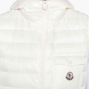 Moncler Womens Glygos Hooded Down Gilet in WhiteCoats & JacketsMonclerDPUS Designer Outlet80505923137900Moncler Womens Glygos Hooded Down Gilet in White