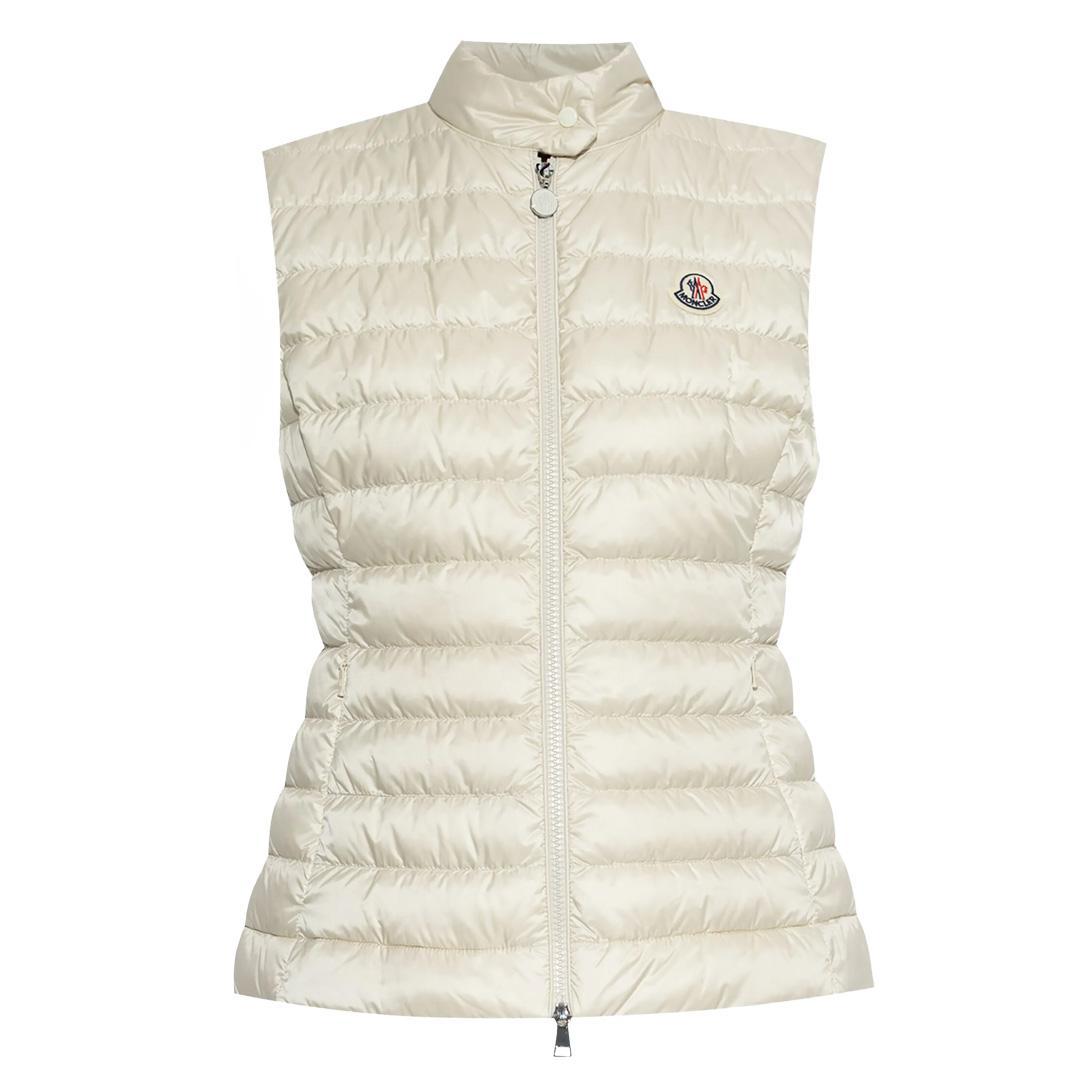 Moncler Women's Igens Down Gilet in Light BeigeCoats & JacketsMonclerDPUS Designer Outlet80505922302641Moncler Women's Igens Down Gilet in Light Beige
