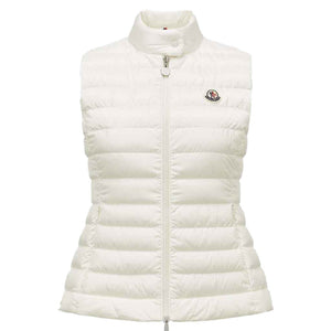 Moncler Damen Weste Liane in Puderblau – DPUS Designer Outlet