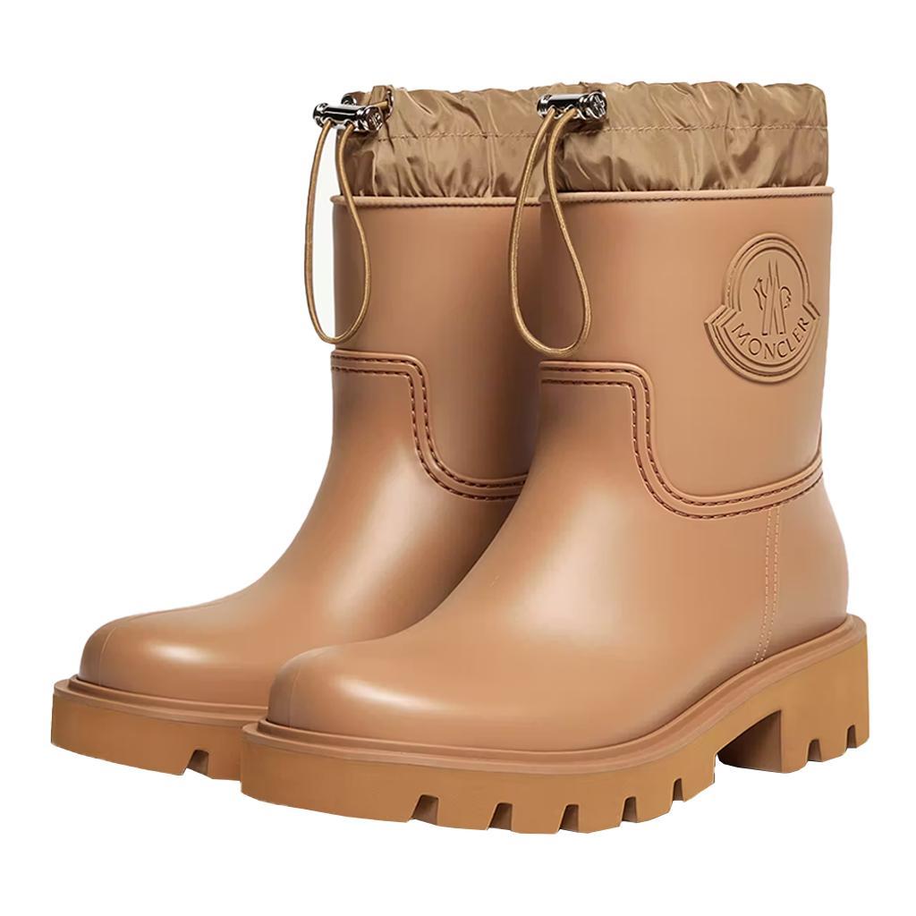 Moncler Women's Kickstream Rain Boots in TanBootsMonclerDPUS Designer Outlet805381306139536Moncler Women's Kickstream Rain Boots in Tan