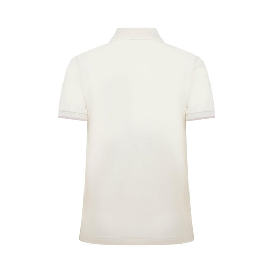 Moncler Women's Logo Cotton Pique PoloT-ShirtMonclerDPUS Designer Outlet8053813588915WhiteSMoncler Women's Logo Cotton Pique Polo