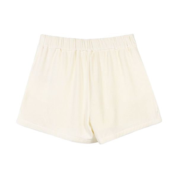 Moncler Women's Logo Patch Terry Cloth ShortsTrousers & ShortsMonclerDPUS Designer Outlet8053875189174WhiteXSMoncler Women's Logo Patch Terry Cloth Shorts