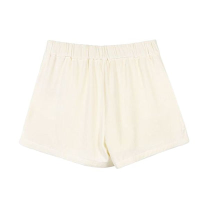Moncler Women's Logo Patch Terry Cloth ShortsTrousers & ShortsMonclerDPUS Designer Outlet8053875189174WhiteXSMoncler Women's Logo Patch Terry Cloth Shorts