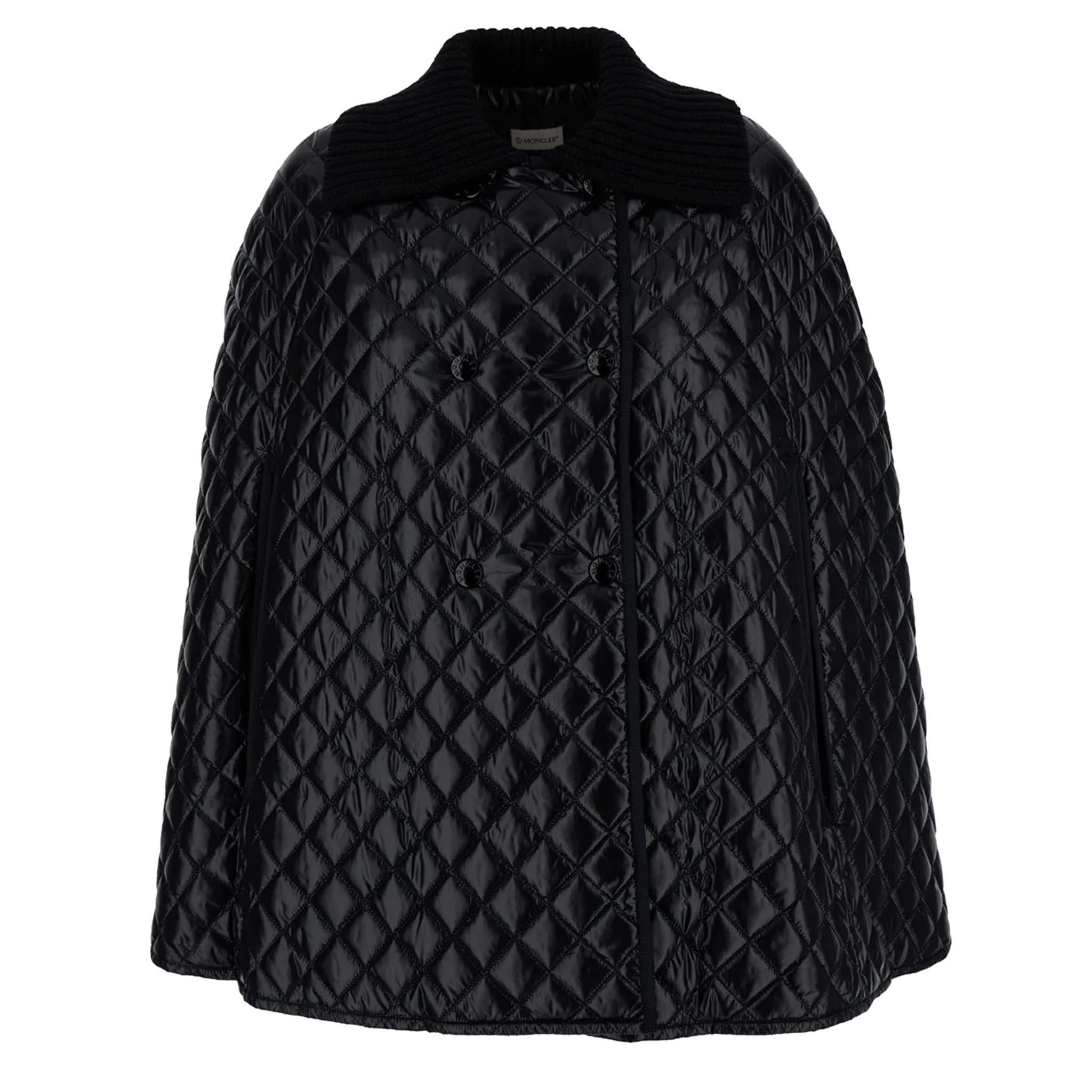 Moncler Women's Mantella Quilted Poncho in BlackCoats & JacketsMonclerDPUS Designer Outlet2030012127880557247496451Moncler Women's Mantella Quilted Poncho in Black