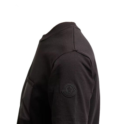 Moncler Women's Nylon Pocket T-ShirtT-ShirtMonclerDPUS Designer OutletL10938C0000889AZ0-999-S8053813666477BlackSMoncler Women's Nylon Pocket T-Shirt