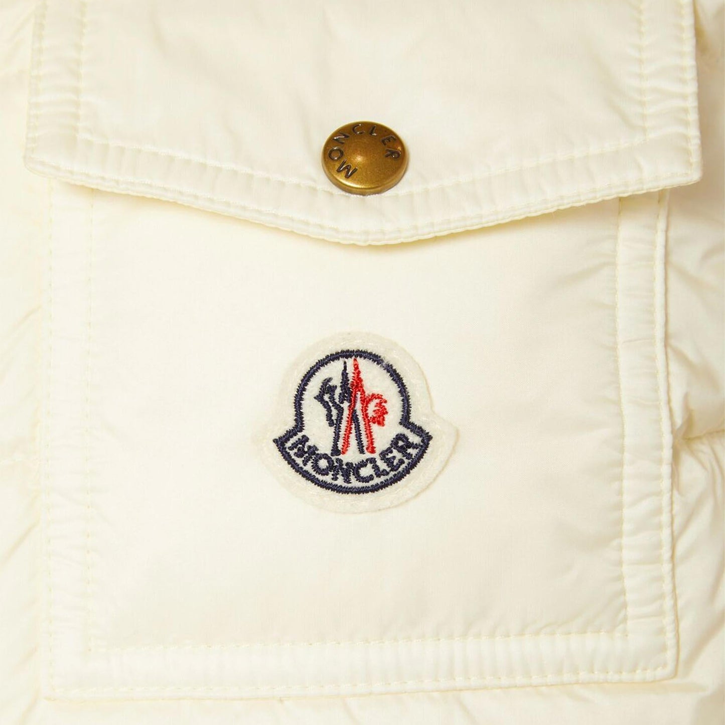 Moncler Women's Padded Cardigan in IvoryMonclerDPUS Designer Outlet203001215208053813302832SMoncler Women's Padded Cardigan in Ivory