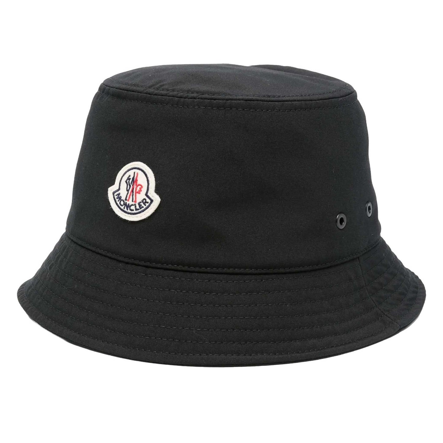 Moncler Women's Patch Logo Bucket Hat in BlackMonclerDPUS Designer Outlet203001212728050592879746SMoncler Women's Patch Logo Bucket Hat in Black