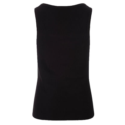 Moncler Women's Ribbed Logo Vest in BlackMonclerDPUS Designer Outlet203001214988055724460328SMoncler Women's Ribbed Logo Vest in Black