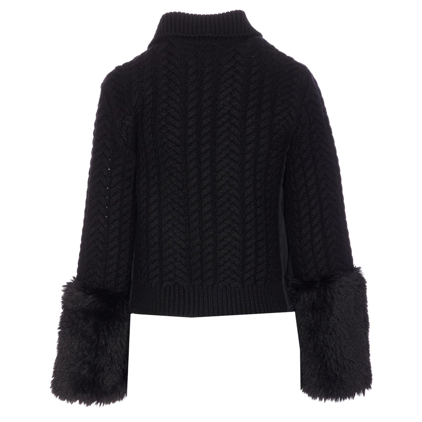 Moncler Women's Wool Blend Zip - Up Cardigan in BlackMonclerDPUS Designer Outlet203001101348053813345075SMoncler Women's Wool Blend Zip - Up Cardigan in Black