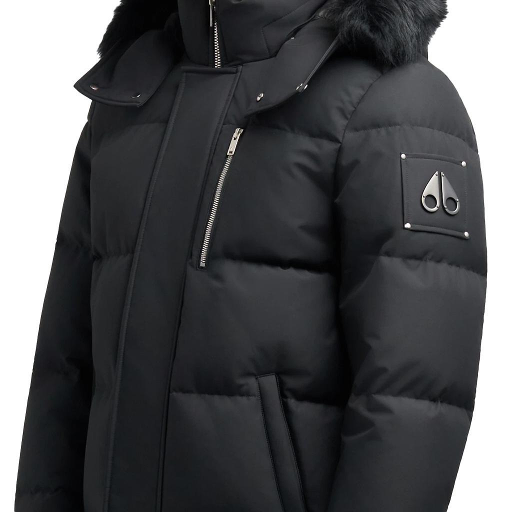 Moose Knuckles Cloud 3Q in Black/ Black ShearlingCoats & JacketsMoose KnucklesDPUS Designer Outlet822185696164LMoose Knuckles Cloud 3Q in Black/ Black Shearling