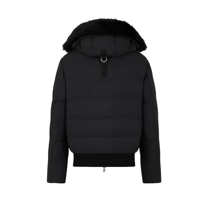 Moose Knuckles Cloud Bomber Neoshear in Black/ Black ShearlingCoats & JacketsMoose KnucklesDPUS Designer Outlet822185695440LMoose Knuckles Cloud Bomber Neoshear in Black/ Black Shearling