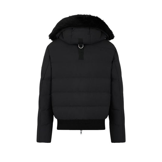 Moose Knuckles Cloud Bomber Neoshear in Black/ Black ShearlingCoats & JacketsMoose KnucklesDPUS Designer Outlet822185695440LMoose Knuckles Cloud Bomber Neoshear in Black/ Black Shearling