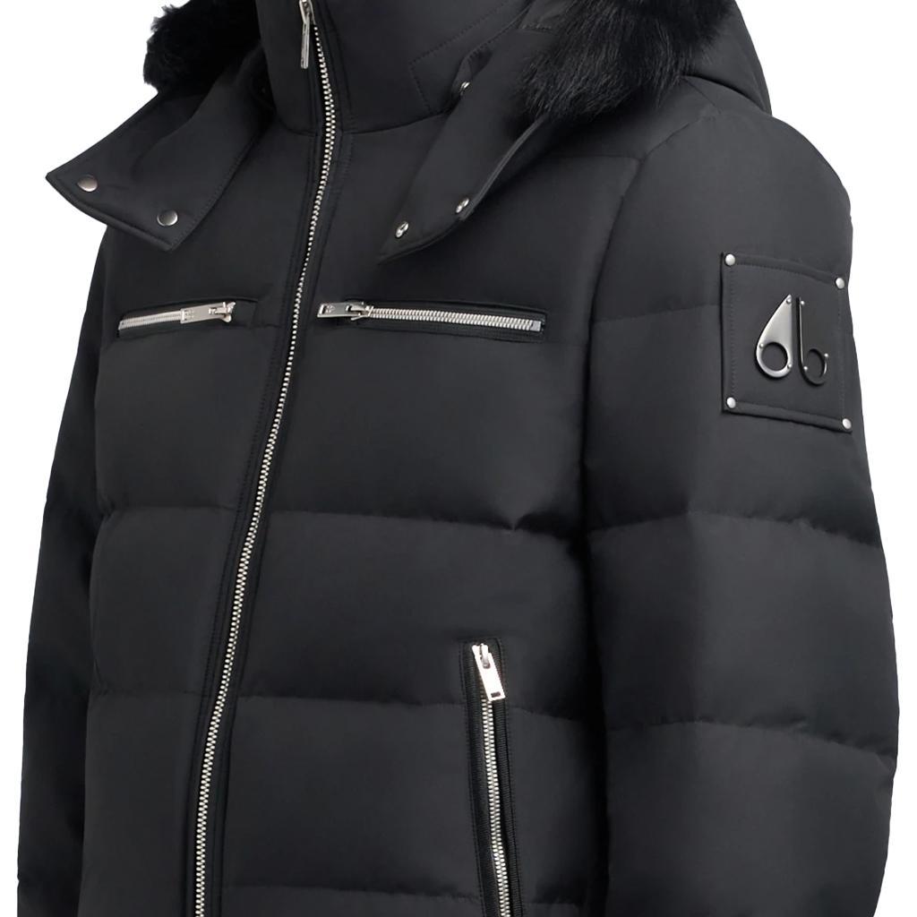 Moose Knuckles Cloud Bomber Neoshear in Black/ Black ShearlingCoats & JacketsMoose KnucklesDPUS Designer Outlet822185695440LMoose Knuckles Cloud Bomber Neoshear in Black/ Black Shearling