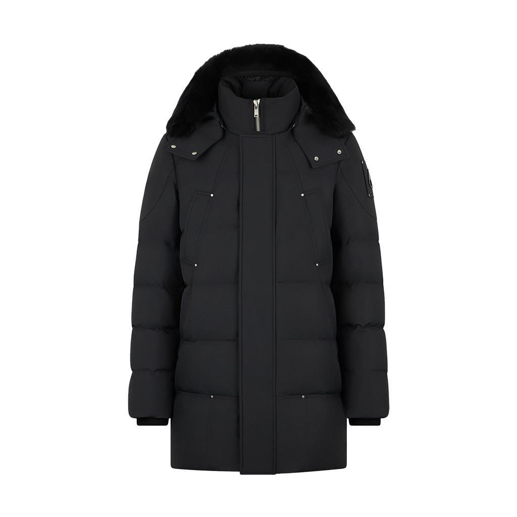 Moose Knuckles Cloud Parka Neoshear in Black/ Black ShearlingCoats & JacketsMoose KnucklesDPUS Designer Outlet822185440095MMoose Knuckles Cloud Parka Neoshear in Black/ Black Shearling