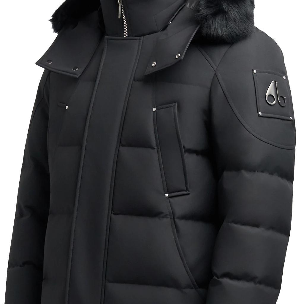 Moose Knuckles Cloud Parka Neoshear in Black/ Black ShearlingCoats & JacketsMoose KnucklesDPUS Designer Outlet822185440095MMoose Knuckles Cloud Parka Neoshear in Black/ Black Shearling