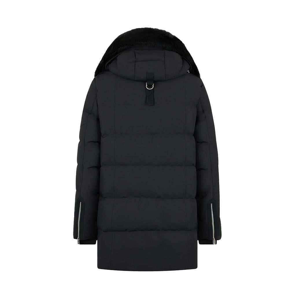 Moose Knuckles Cloud Parka Neoshear in Black/ Black ShearlingCoats & JacketsMoose KnucklesDPUS Designer Outlet822185440095MMoose Knuckles Cloud Parka Neoshear in Black/ Black Shearling
