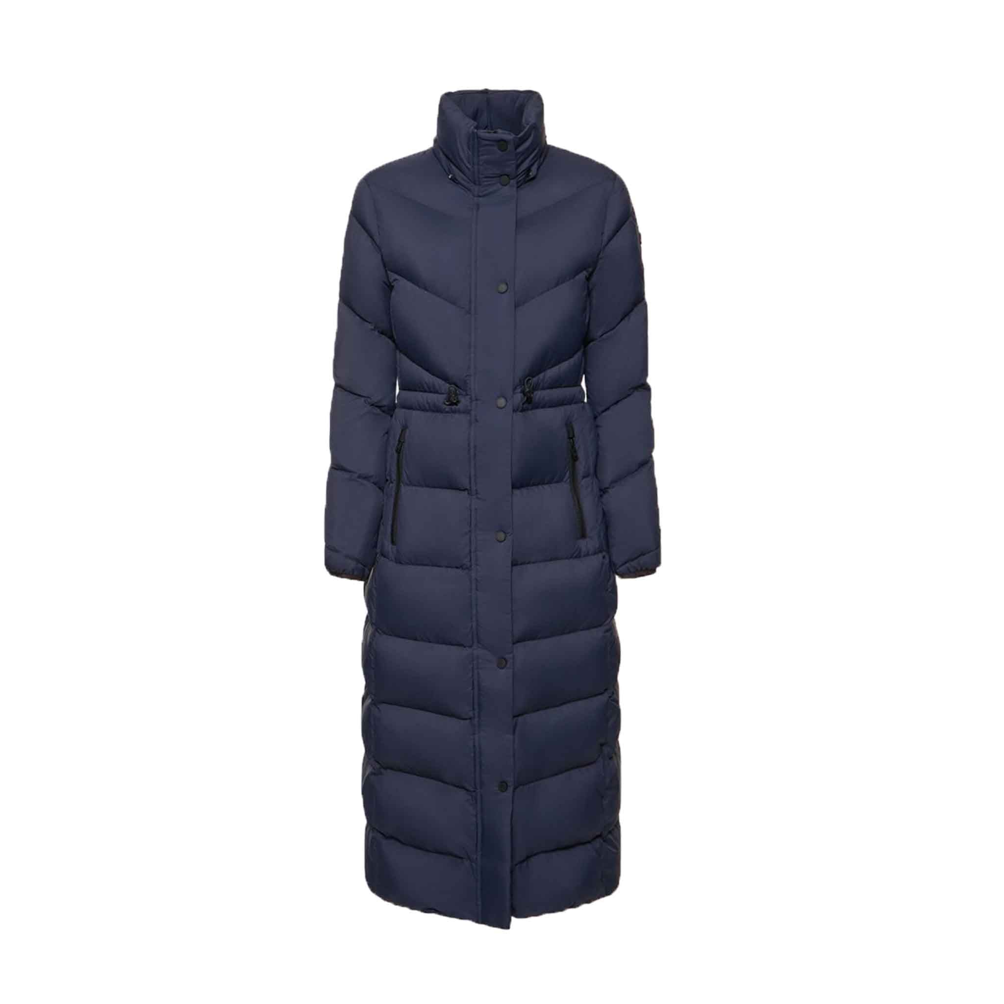 Moose Knuckles Womens Flighweight Belle Cote Parka in Navy – DPUS