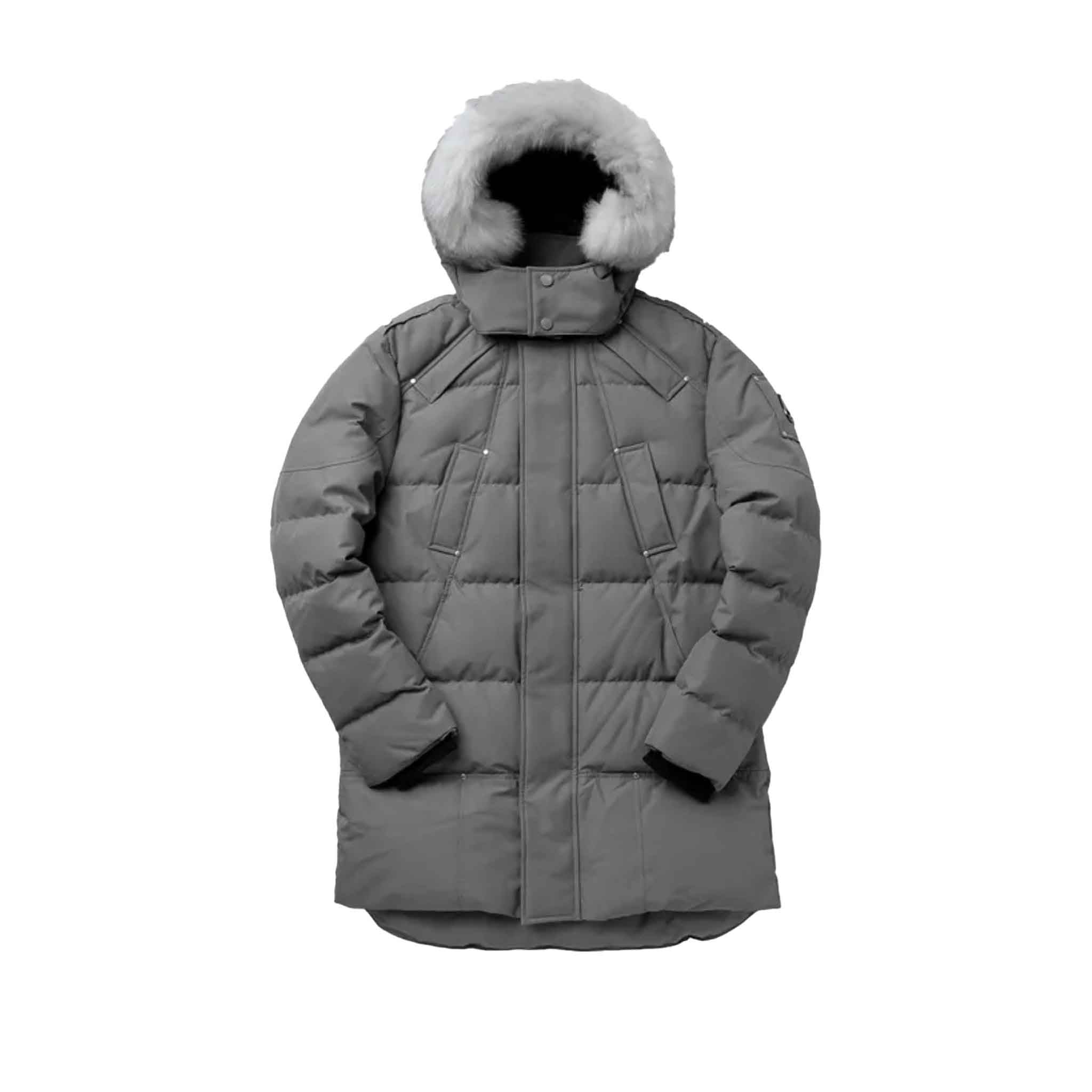 Moose Knuckles Mens Cloud Parka F in Pebble/ Natural FurCoats & JacketsMoose KnucklesDPUSXSMoose Knuckles Mens Cloud Parka F in Pebble/ Natural Fur