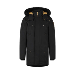 Moose Knuckles Mens Gold Series Stag Lake Parka In Black/Black ShearlingCoats & JacketsMoose KnucklesDPUSXSMoose Knuckles Mens Gold Series Stag Lake Parka In Black/Black Shearling