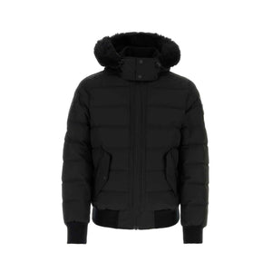 Moose Knuckles Mens Scotchtown Bomber in Black/ Black FurCoats & JacketsMoose KnucklesDPUSXSMoose Knuckles Mens Scotchtown Bomber in Black/ Black Fur