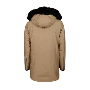 Moose Knuckles Mens Stirling Parka in Woodsmoke/ Black ShearlingCoats & JacketsMoose KnucklesDPUSXSMoose Knuckles Mens Stirling Parka in Woodsmoke/ Black Shearling