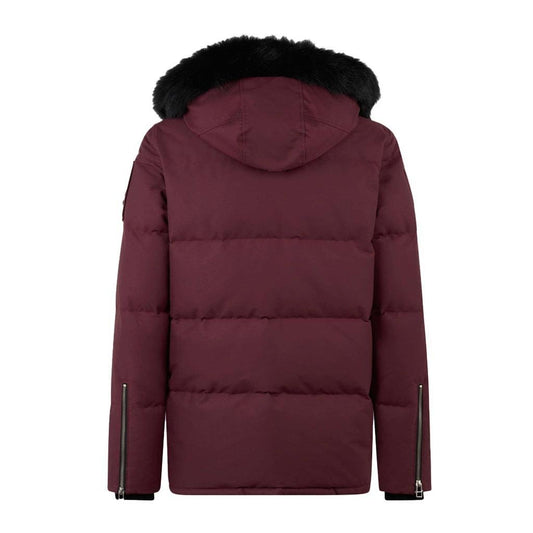 Moose Knuckles Original 3Q Jacket Neoshear in Beet/ Black ShearlingCoats & JacketsMoose KnucklesDPUS Designer Outlet822185699608LMoose Knuckles Original 3Q Jacket Neoshear in Beet/ Black Shearling