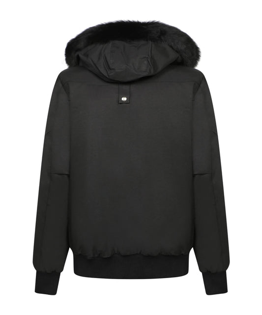 Moose Knuckles Original Ballistic Bomber Neoshear in Black/ Black ShearlingCoats & JacketsMoose KnucklesDPUS Designer Outlet822185608761XSMoose Knuckles Original Ballistic Bomber Neoshear in Black/ Black Shearling