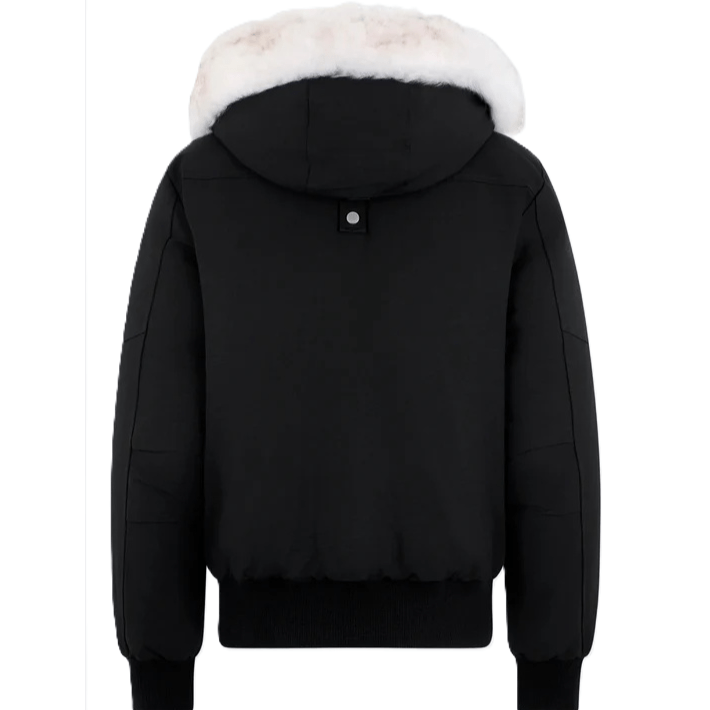 Moose Knuckles Original Ballistic Bomber Neoshear in Black/ Natural ShearlingCoats & JacketsMoose KnucklesDPUS Designer Outlet822185442808MMoose Knuckles Original Ballistic Bomber Neoshear in Black/ Natural Shearling