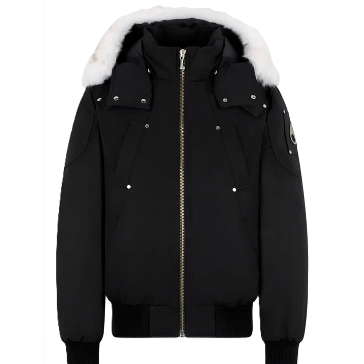 Moose Knuckles Original Ballistic Bomber Neoshear in Black/ Natural ShearlingCoats & JacketsMoose KnucklesDPUS Designer Outlet822185442808MMoose Knuckles Original Ballistic Bomber Neoshear in Black/ Natural Shearling