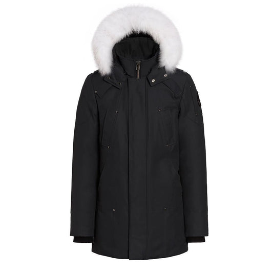 Moose Knuckles Stirling Parka Mens in Black/ NaturalCoats & JacketsMoose KnucklesDPUS Designer Outlet822185110653SMoose Knuckles Stirling Parka Mens in Black/ Natural