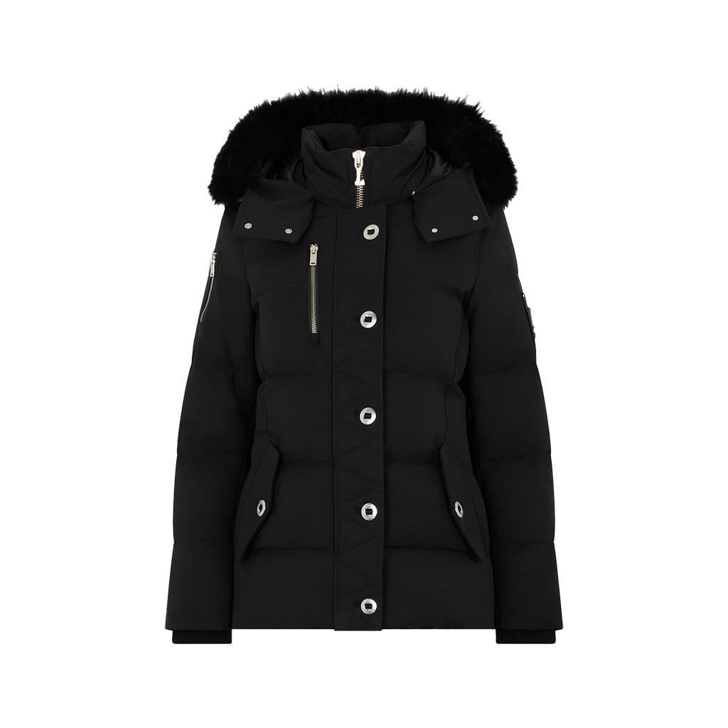 Moose Knuckles Women's 3Q Jacket in Black/ Black ShearlingCoats & JacketsMoose KnucklesDPUS Designer Outlet822185608051SMoose Knuckles Women's 3Q Jacket in Black/ Black Shearling