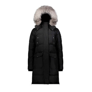 Moose Knuckles Womens Causapscal Parka in Black/ Frost FurCoats & JacketsMoose KnucklesDPUS822185264264XSMoose Knuckles Womens Causapscal Parka in Black/ Frost Fur