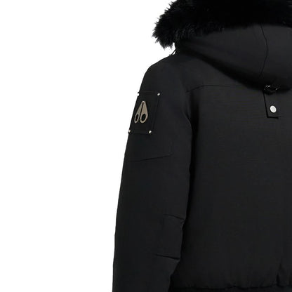 Moose Knuckles Women's Debbie Bomber in Black/ Black ShearlingCoats & JacketsMoose KnucklesDPUS Designer Outlet822185445441XSMoose Knuckles Women's Debbie Bomber in Black/ Black Shearling