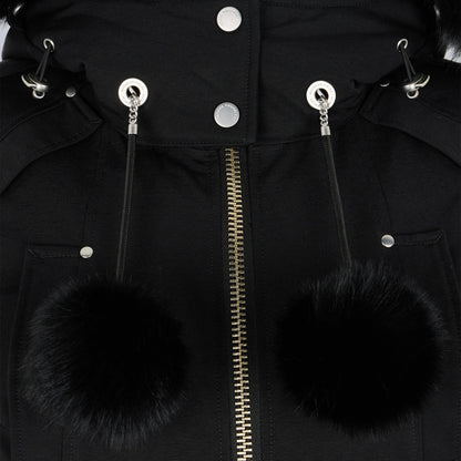 Moose Knuckles Women's Debbie Bomber in Black/ BlackCoats & JacketsMoose KnucklesDPUS Designer Outlet822185038339XLMoose Knuckles Women's Debbie Bomber in Black/ Black