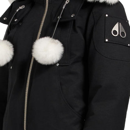 Moose Knuckles Women's Debbie Bomber in Black/ Natural ShearlingCoats & JacketsMoose KnucklesDPUS Designer Outlet822185445113MMoose Knuckles Women's Debbie Bomber in Black/ Natural Shearling