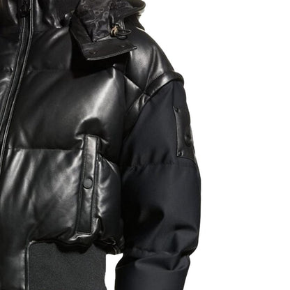 Moose Knuckles Women's Halsey Bomber in Black/ Black ShearlingCoats & JacketsMoose KnucklesDPUS Designer Outlet822185426099SMoose Knuckles Women's Halsey Bomber in Black/ Black Shearling