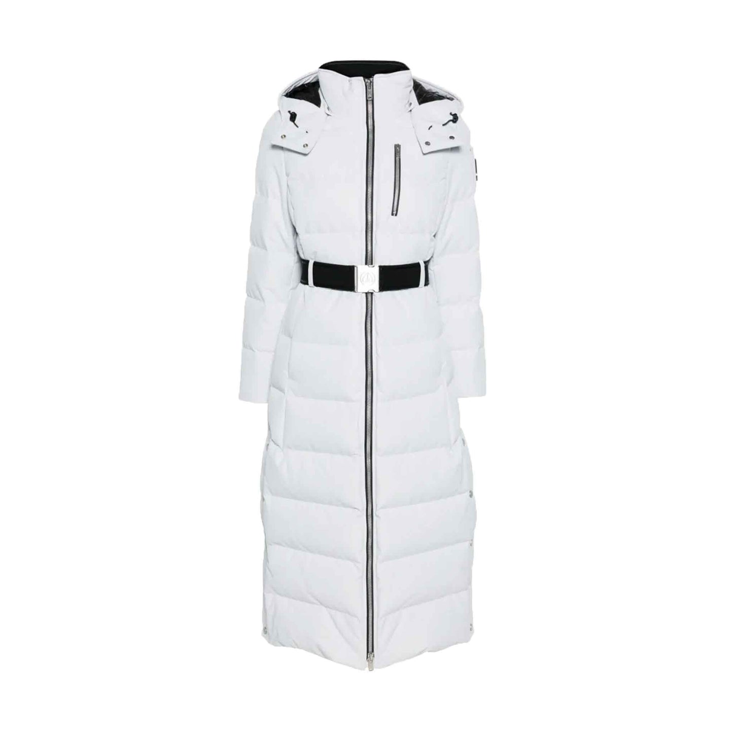 Moose Knuckles Womens Long Cloud Parka in Nimbus Cloud