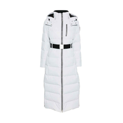 Moose Knuckles Womens Long Cloud Parka in Nimbus Cloud